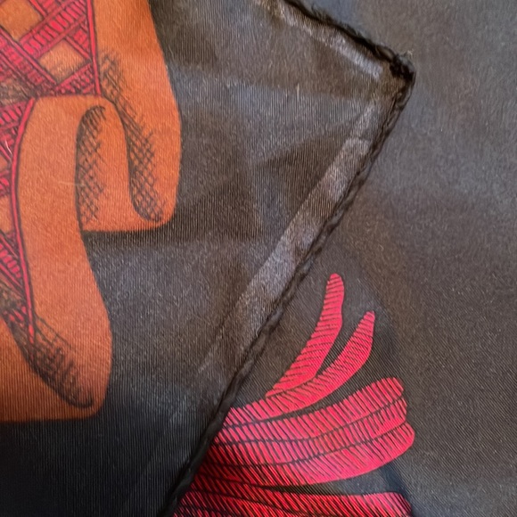 Lanvin paris silk scarf!!! - Picture 5 of 6